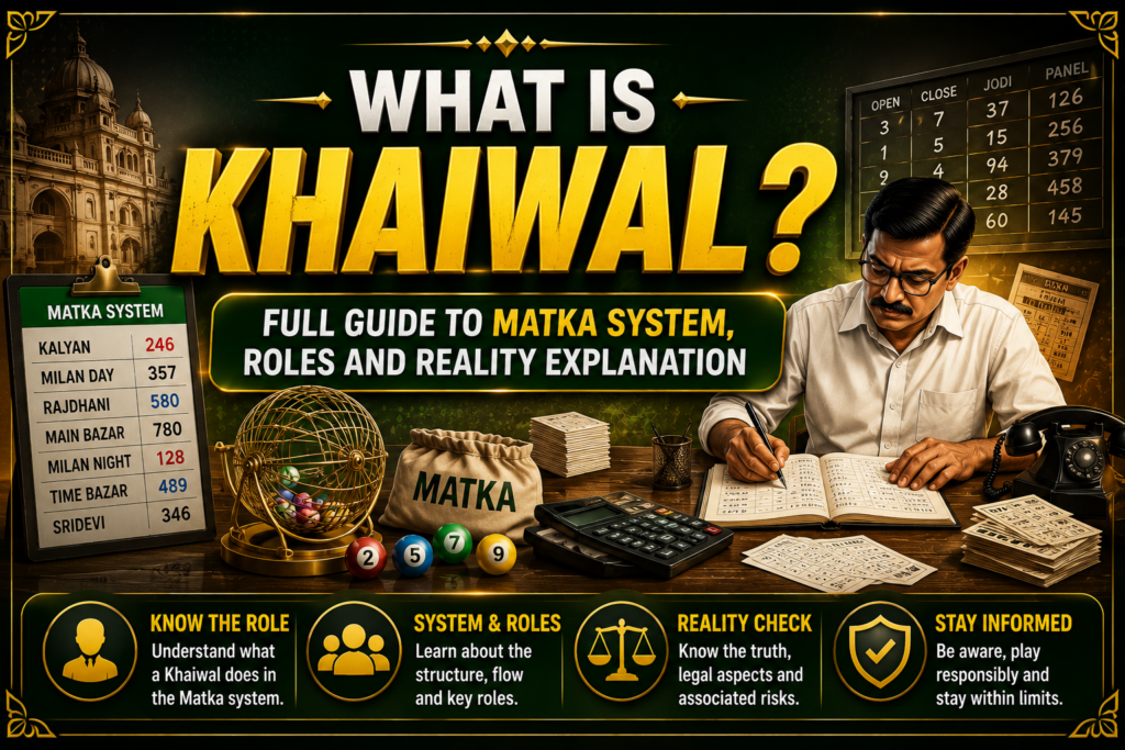 What is Khaiwal? Full Guide to Matka System, Roles, and Reality Explanation